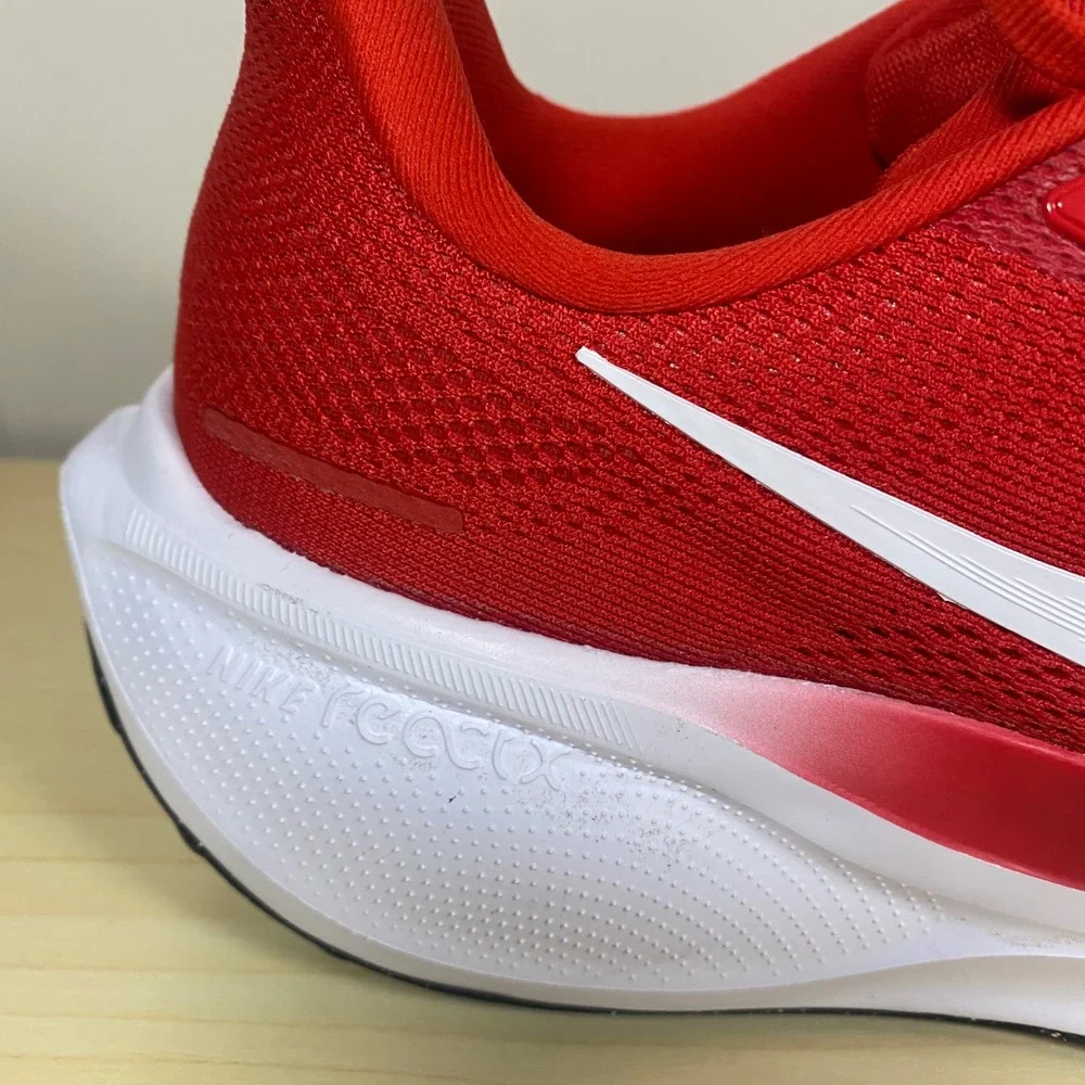 Nike Air Zoom Pegasus 41 Running Shoes Sneakers Mens Size 15 Red - Picture 4 of 15